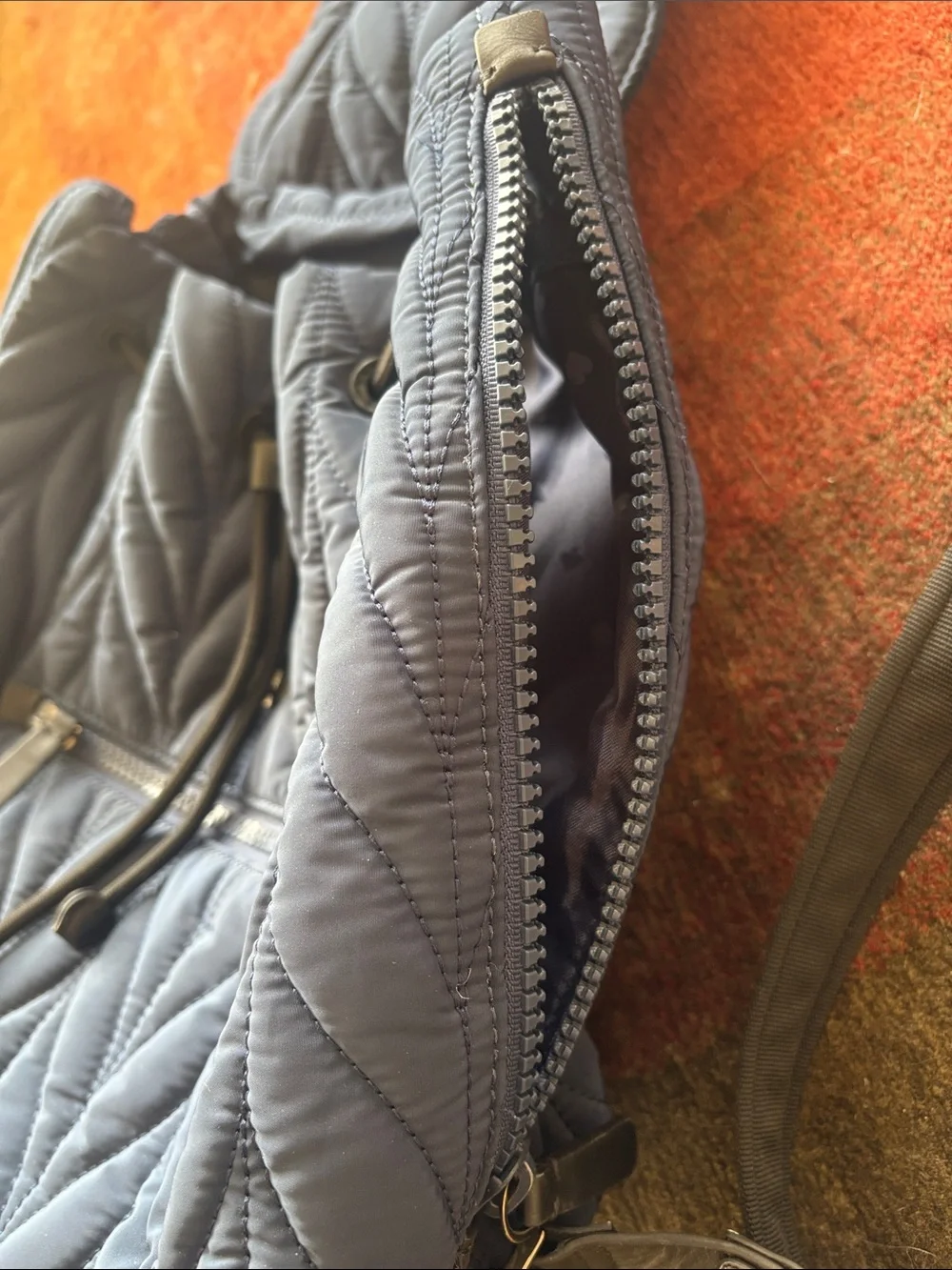NWOT - Kate Spade 'Ellie' Large Flap Backpack - Navy